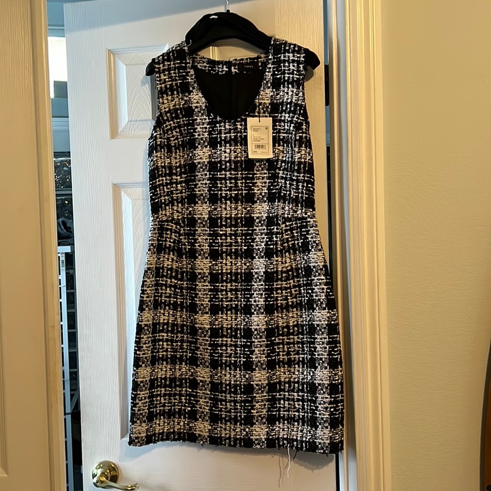 Theory tweed dress